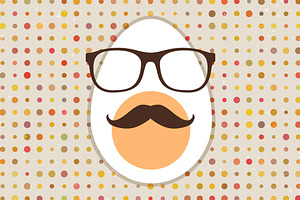 Hipster Egg.