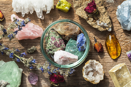 Healing crystals and minerals, a Nature Photo by Andriana Syvanych