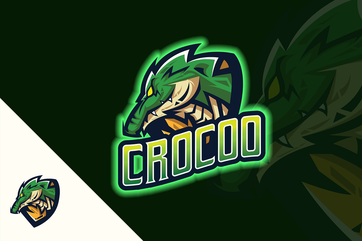 Crocoo -  Logo Template, a Branding & Logo Template by Jiwstudio