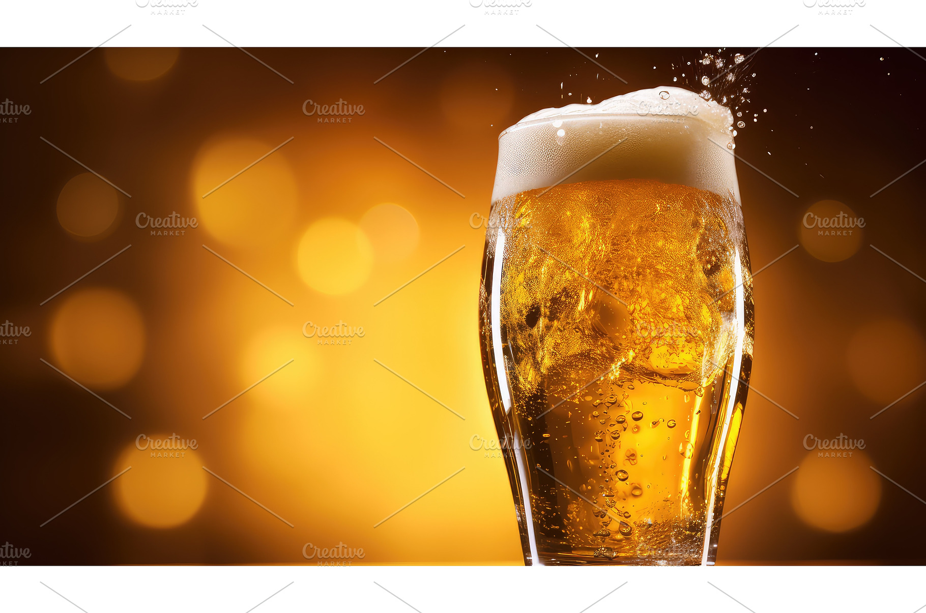 liquid light beer drink golden ai, a Food & Drink Photo by pikepicture