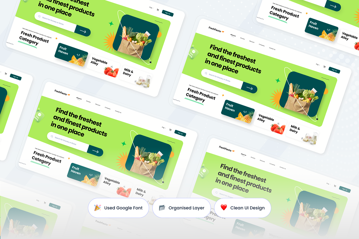 Online Shopping Hero Header, a Templates & Theme by SquidPixey (Photo 2 of 3)