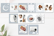 3x3 Mini Photo Album Template, a Stationery Template by By Stephanie Design (Thumbnail 1 of 5)