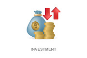 Investment 3D Icons Set Bundle, an Object Graphic by Aimagenarium@gmail.com (Thumbnail 21 of 21)