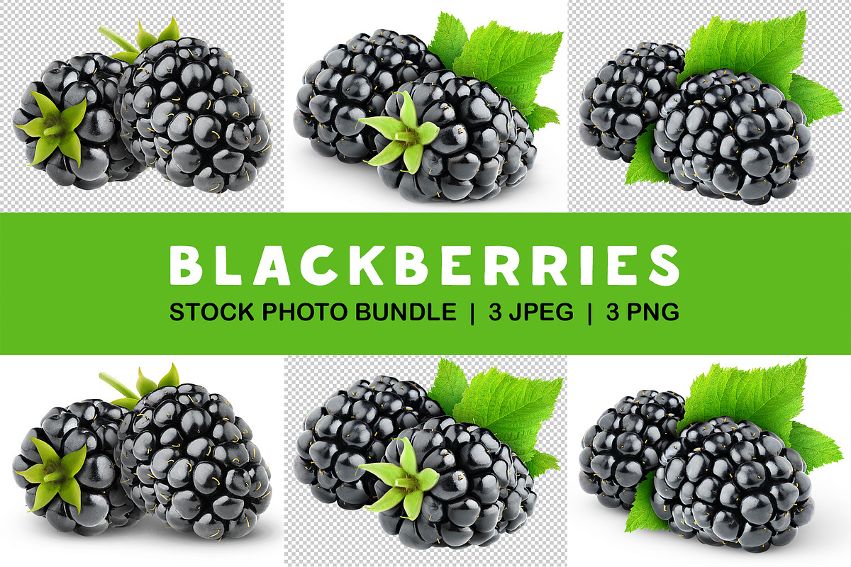 Two blackberries