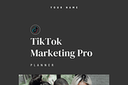 TikTok Marketing Pro Planner, a Social Media Template by Brand Your Biz Co. (Thumbnail 8 of 9)