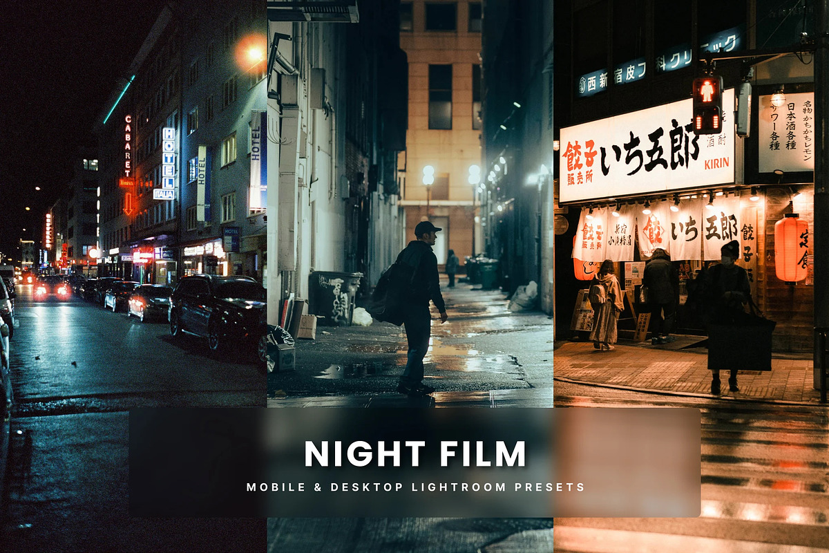 Night Film Lightroom Presets, a Preset Add-On by Brand Earth (Photo 1 of 4)