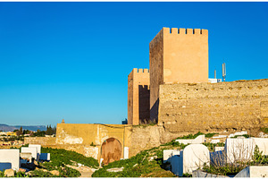 Bab Berdaine, a gate of Meknes town in Morocco, an Architecture Photo by Leonid Andronov