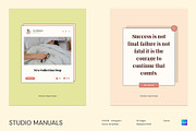 HYLTAR - Instagram Canva Templates, a Social Media Template by Studio Manuals (Thumbnail 4 of 8)