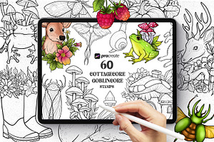 500 PROCREATE STAMPS BUNDLE