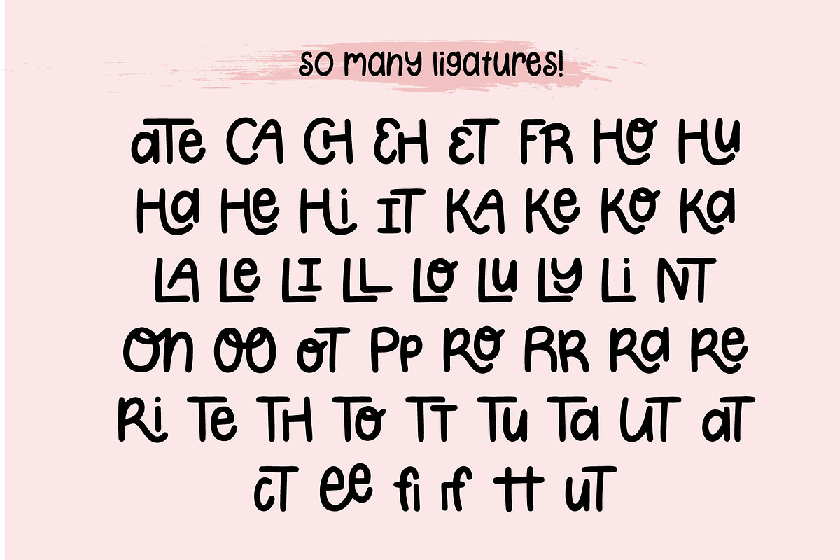 Cute Lipstick Playful Font, a Script Font by Kellie Jayne Studio (Photo 3 of 8)