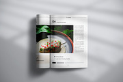 Cookbook Magazine Template, a Magazine Template by Creative-Work (Thumbnail 5 of 8)