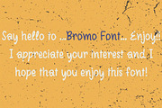 Bromo Handwritten Font, a Handwritten Font by Ruddean2109 (Thumbnail 10 of 10)