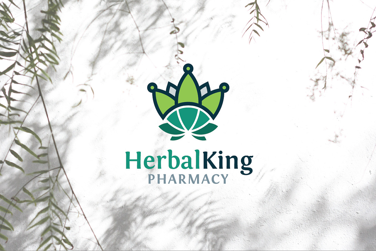 Cannabis / Marijuana King Crown, a Branding & Logo Template by bvcreates (Photo 1 of 7)