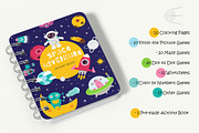 Space Adventure Activities for kids, an Education Illustration by Nursery Art (Thumbnail 2 of 11)
