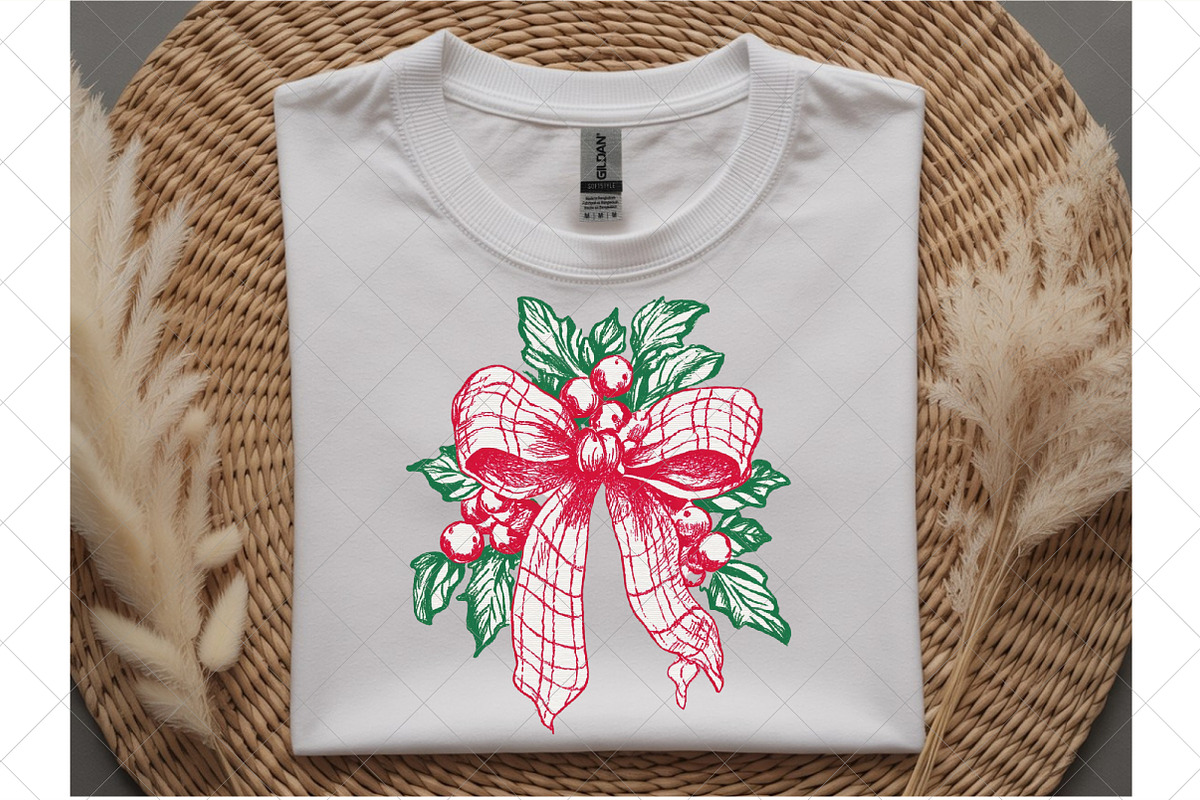 Christmas Line Art Png- Bow PNG, an Illustration by SinaCreation (Photo 4 of 7)