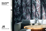 Wallpaper Mockup - Industrial Living, a Household Mockup by Andrea Muller (Thumbnail 1 of 6)
