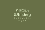 Pagan Whiskey - Authentic Irish Type, a Font by McLetters (Thumbnail 1 of 14)