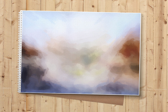 Colorful Watercolor Textures preview 5