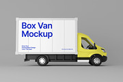 Box Van Mockup, a Product Mockup by graphicook (Thumbnail 3 of 4)