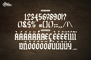 The Chordyle | Blackletter Font, a Blackletter Font by Denustudios (Thumbnail 12 of 12)