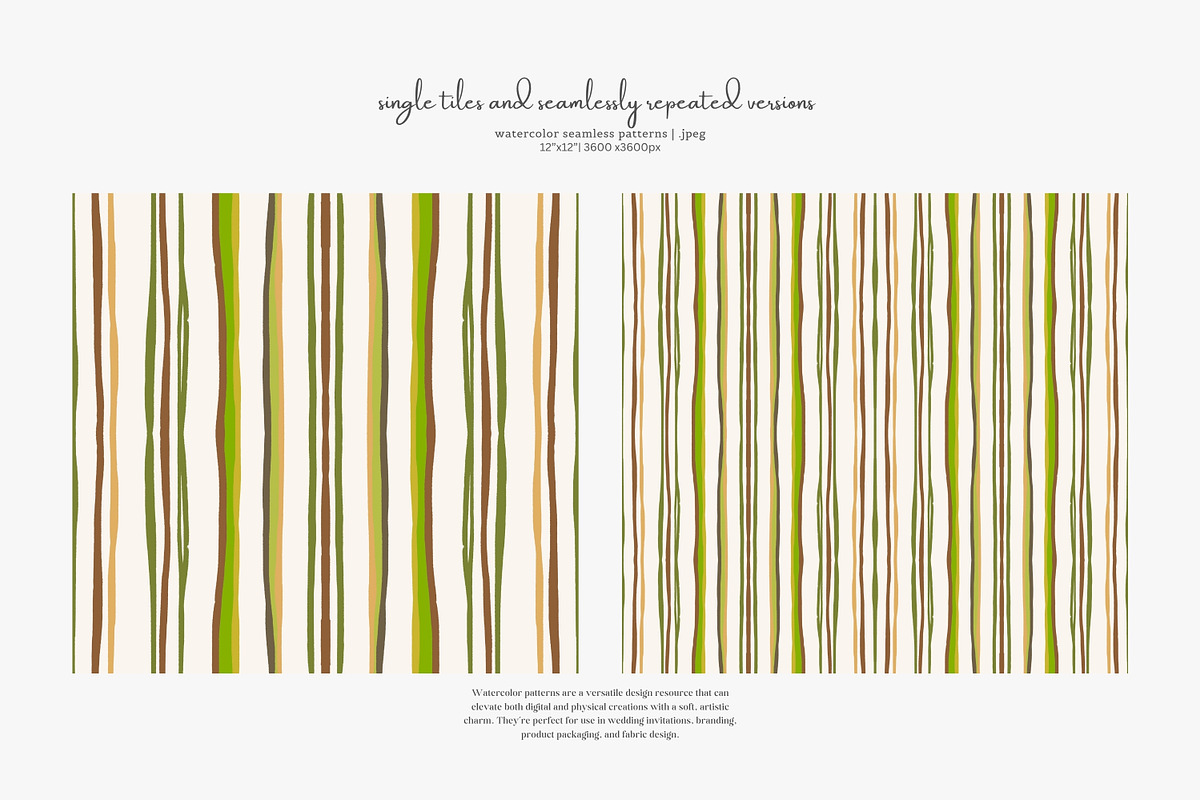 woodland seamless pattern set, a Pattern Graphic by Patishop Art (Photo 6 of 10)