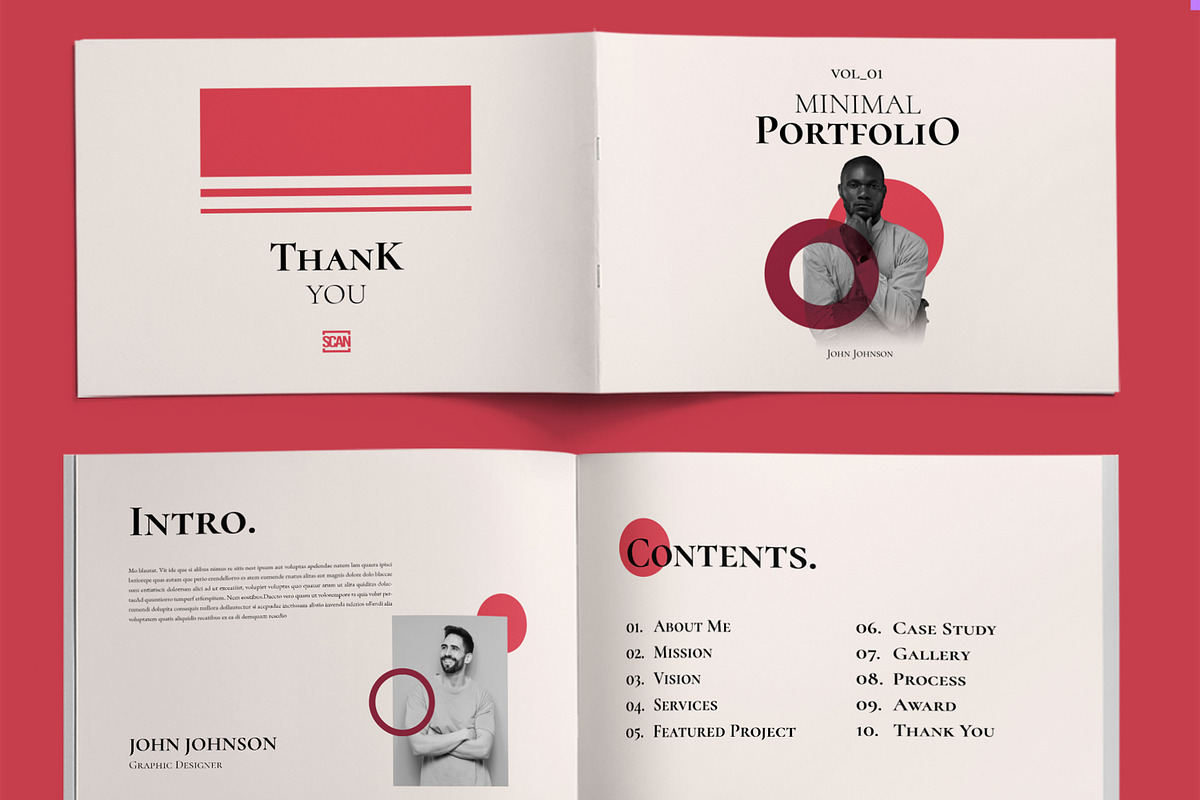 Minimal And Creative Portfolio preview 2