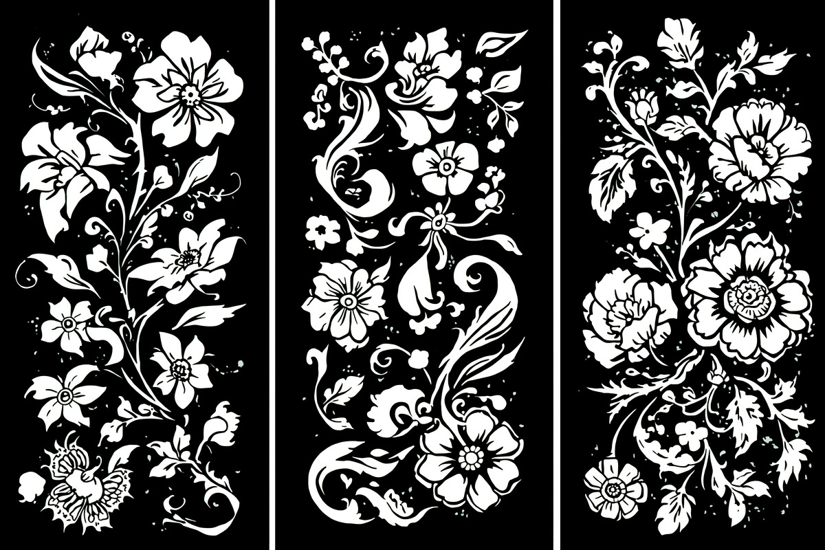 Intricate Floral Laser Cut Panel, a Graphic by balal (Photo 9 of 11)
