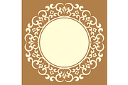Decorative frame Elegant vector, an Object Graphic by RODINA (Thumbnail 1 of 3)