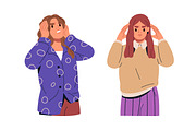 Confused people in doubts set, a Person Illustration by Good Studio (Thumbnail 5 of 5)