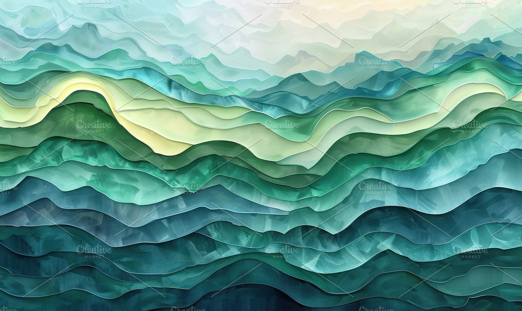 Contemporary abstract featuring laye, a Photo by LOGOCREATIVE