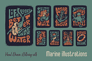 Lettering Illustrations, a Seasonal Illustration by Gleb Guralnyk (Thumbnail 2 of 7)