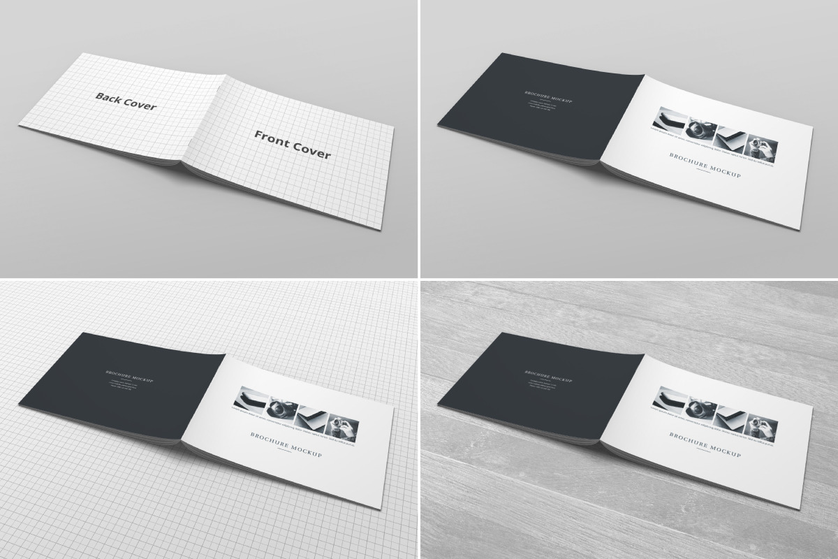Brochure Catalog Mockup Bundle, a Print Template by Petr Stránský (Photo 3 of 16)