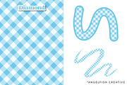 Gingham Pattern Procreate Brushes, a Brush Add-On by AngelfishCreative (Thumbnail 5 of 9)