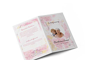 Obituary program template, a Brochure Template by inserenity (Thumbnail 2 of 5)