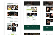 Barbershop & Tatto Tamplate Design, a WordPress Template by Dimas Rizki Pratama (Thumbnail 3 of 3)