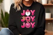 Joy Christmas PNG, an Illustration by DreamCafeArt (Thumbnail 5 of 6)