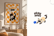 Playful Cat Breeds | Vector Pack, an Animal Illustration by Nutalin Art (Thumbnail 9 of 14)