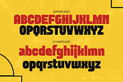 Harmon - Condensed Strong Bold Font, a Sans Serif Font by TokoPress (Thumbnail 10 of 12)