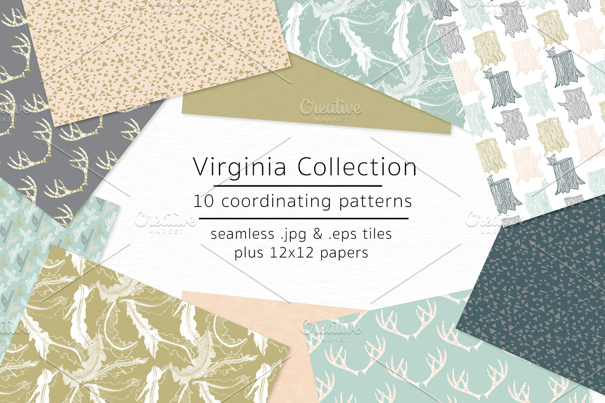 Virginia Collection-vector & jpgs
