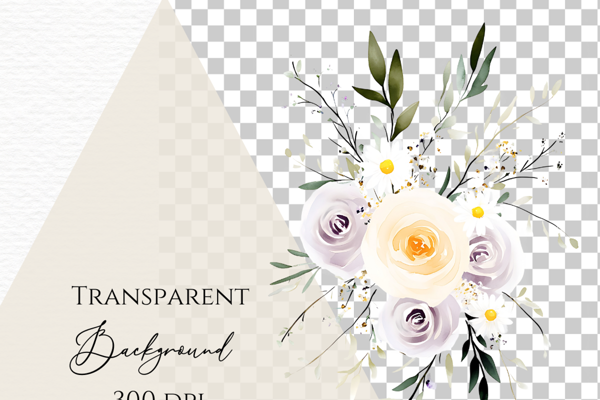 Wildflower frame corners clipart, a Decorative Illustration by Invite to Clipart (Photo 10 of 10)