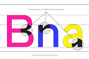 Neutral Font Family, a Sans Serif Font by Aiyari (Thumbnail 3 of 15)