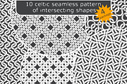 10 celtic patterns. Package 4, a Pattern Graphic by Guten Tag Vector (Thumbnail 3 of 3)