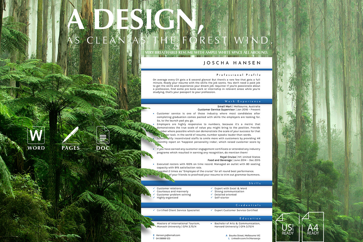 Call Center Resume Templates, a Resume Template by Career Canvas (Photo 2 of 11)
