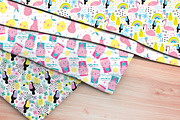 20 summer seamless patterns, a Pattern Graphic by Larienn graphic design (Thumbnail 3 of 6)