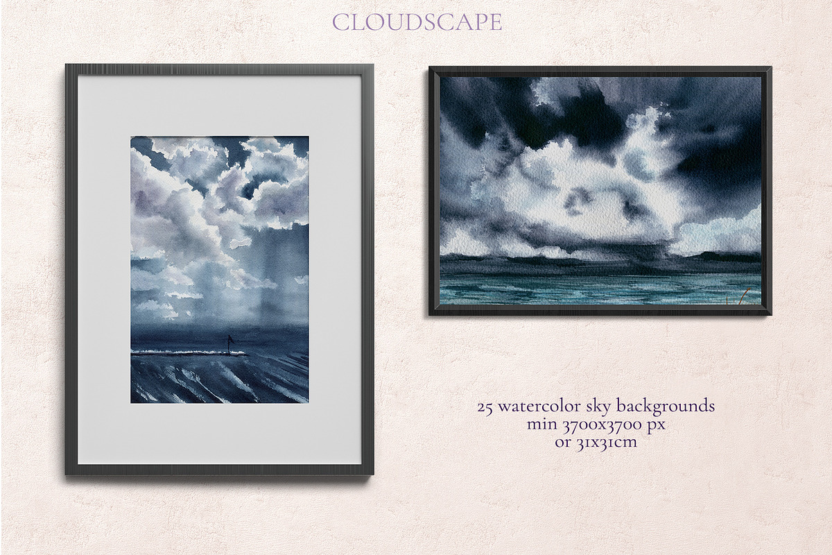Cloudscape, a Texture Illustration by Salted Galaxy (Photo 5 of 10)