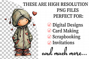 Quirky Valentine Boy PNG Set, an Illustration by Daily.Designs (Thumbnail 2 of 5)