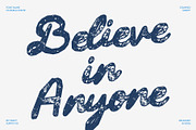 CS Darla Stamp, a Script Font by Craft Supply Co. (Thumbnail 2 of 8)
