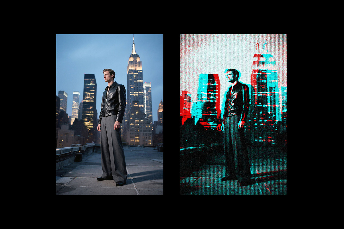 Textured Glitch Photo Effect, a Layer Style Add-On by Design Squad (Photo 3 of 4)