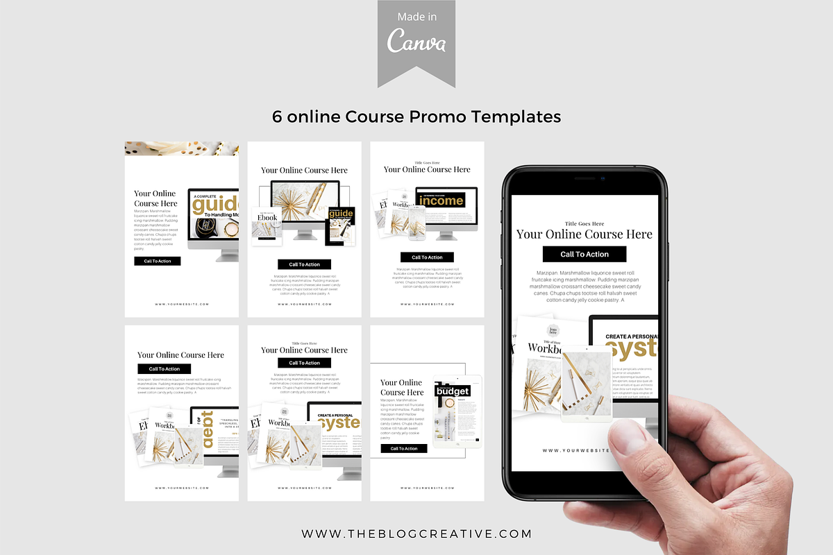 Minimalist Pinterest Marketing Kit, a Marketing Template by The Blog Creative (Photo 10 of 13)