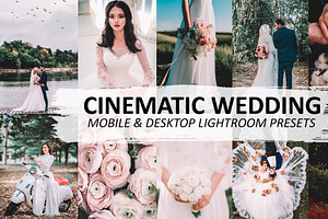 Cinematic Wedding Lightroom Presets